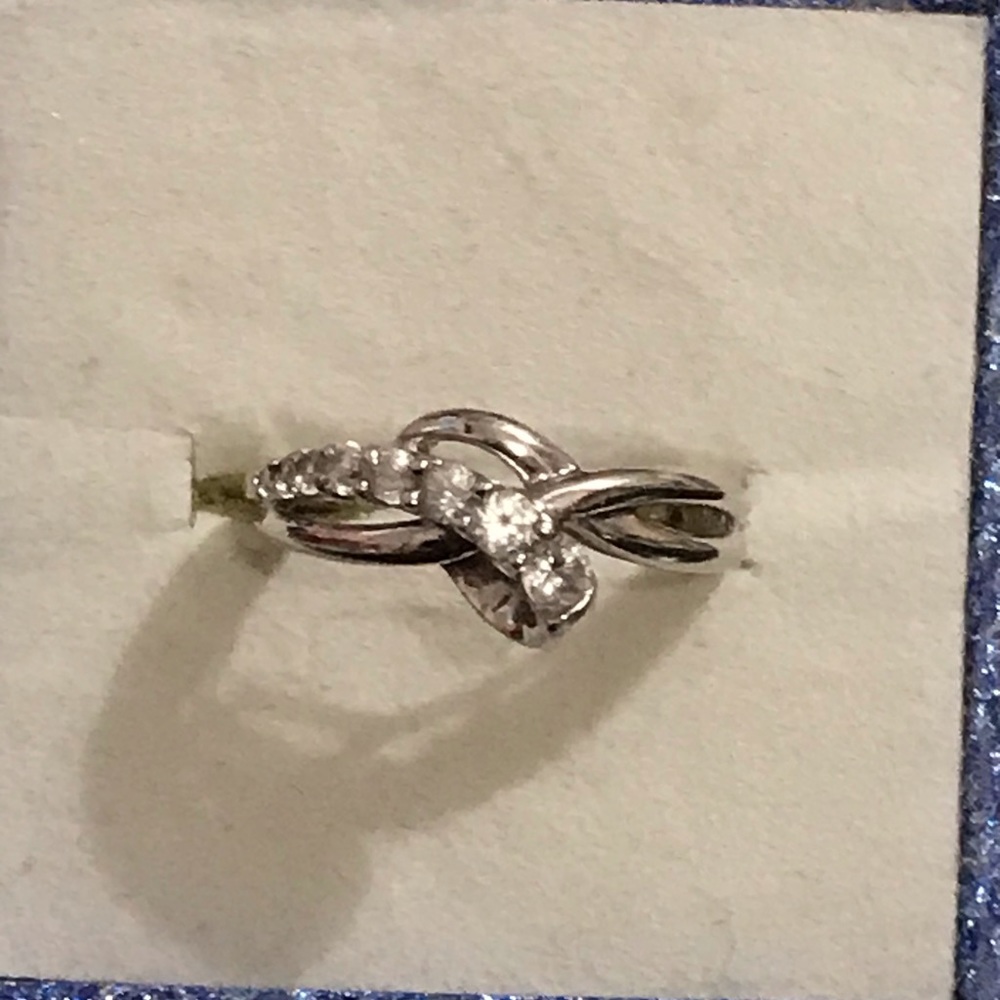 SUN brand sterling silver journey ring
